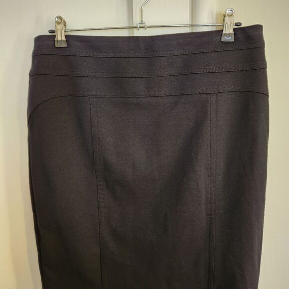 INC International Concepts Womens Classic Black Pencil Skirt Size 14 - Picture 3 of 6